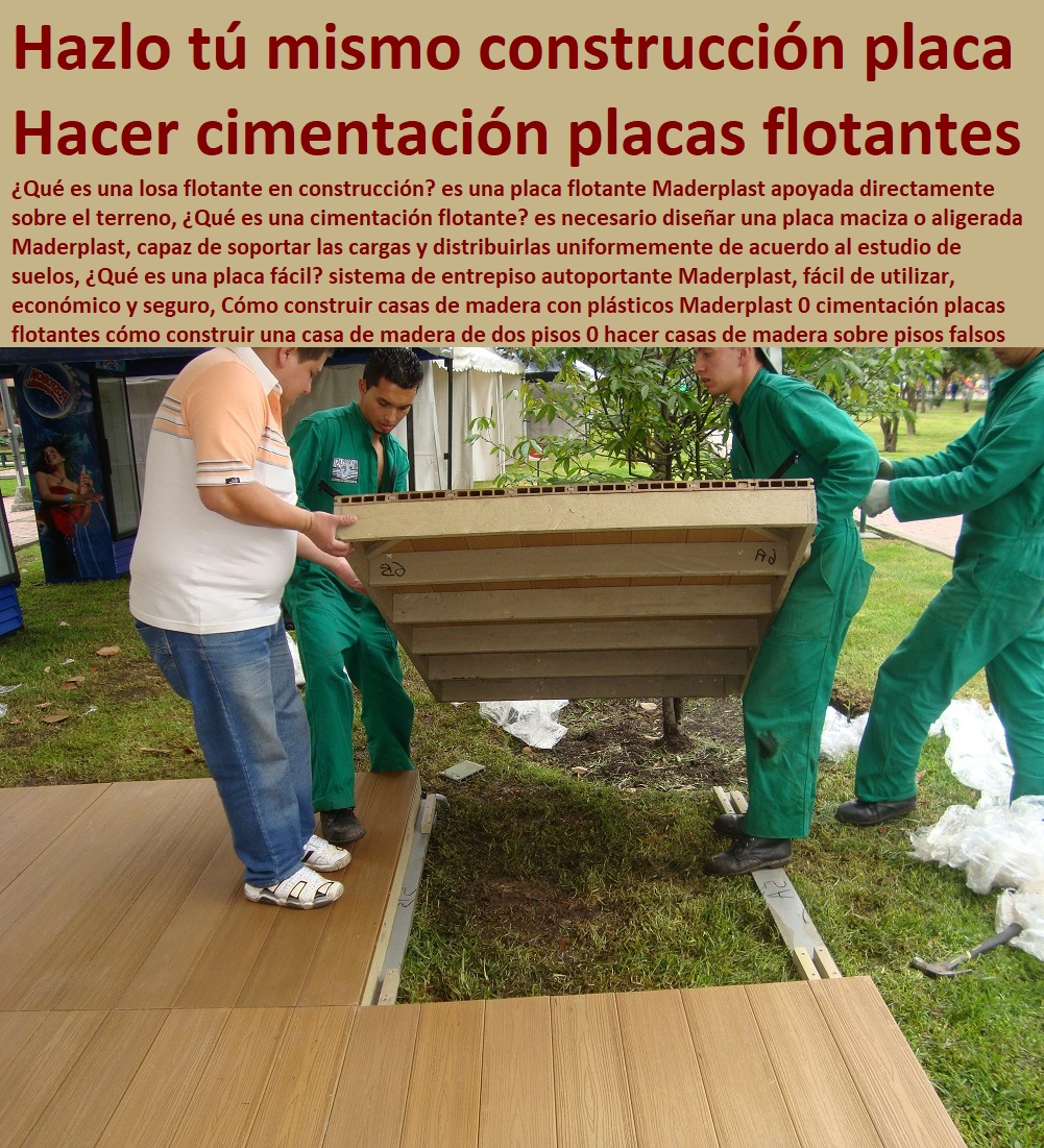 Cómo construir casas de madera con plásticos Maderplast 0 cimentación placas flotantes cómo construir una casa de madera de dos pisos 0 www hacer casas de madera info de estructuras Maderplast hazlo tú mismo construcción placas Cómo construir casas de madera con plásticos Maderplast 0 cimentación placas flotantes cómo construir una casa de madera de dos pisos 0 www hacer casas de madera info de estructuras Maderplast hazlo tú mismo construcción placas